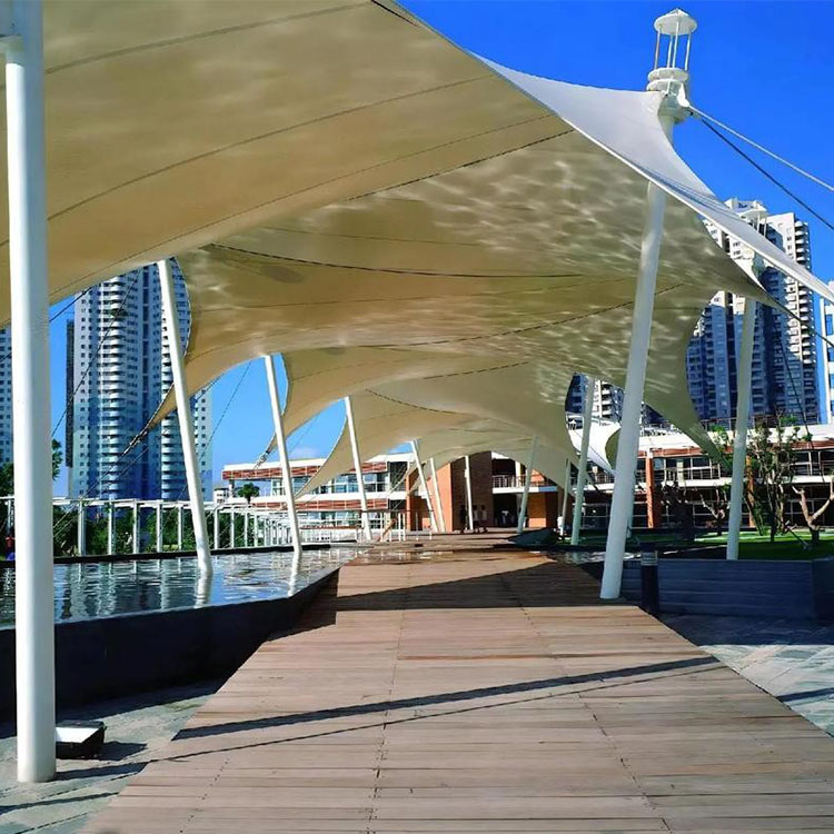 崇明区膜结构景观棚