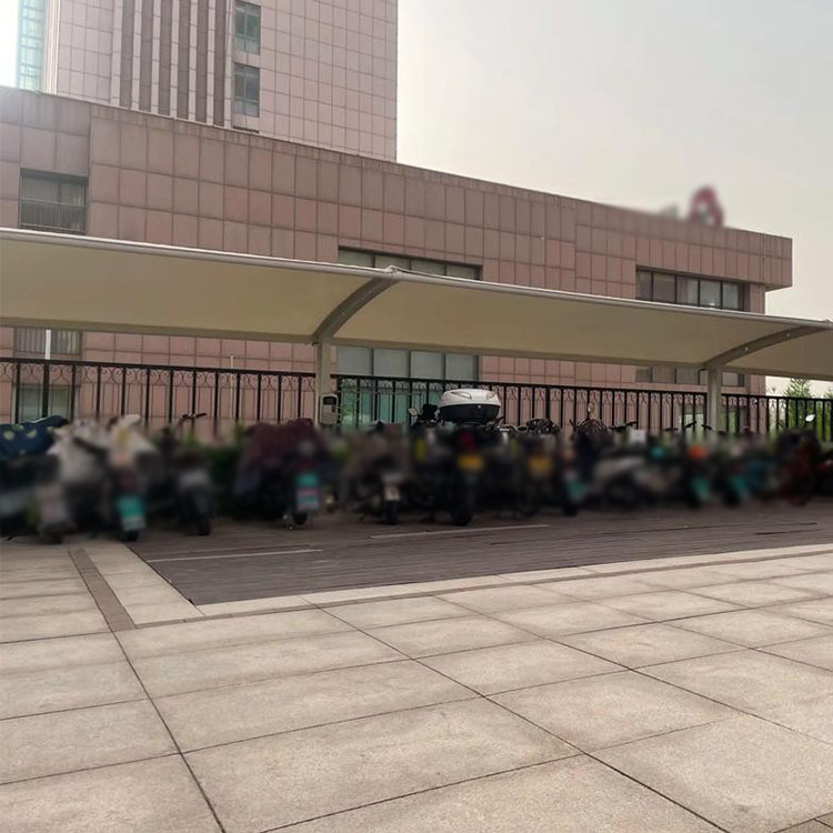 崇明区膜结构电动车棚